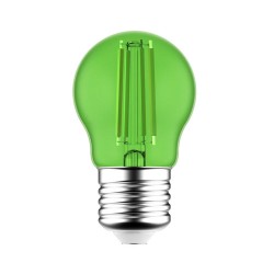 Ampoule LED sphérique e27 45w 200 lumens vert