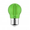 Ampoule LED sphérique e27 45w 200 lumens vert