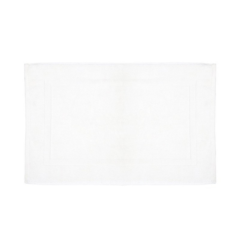 Tapis salle de bain terry 50x80cm blanc -  - meilleure qualité