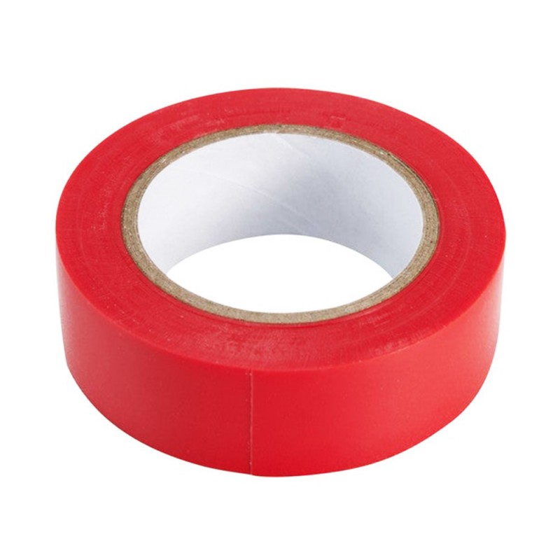 Ruban isolant 19mmx10m rouge -  - meilleure qualité