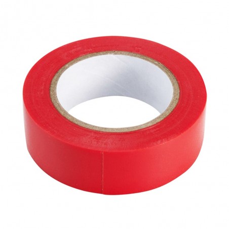 Ruban isolant 19mmx10m rouge -  - meilleure qualité