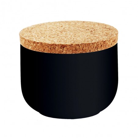 Pot coton odemira noir à poser