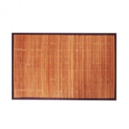 Tapis salle de bain bambou latte fin 50x80cm naturel -  - meilleure qualité
