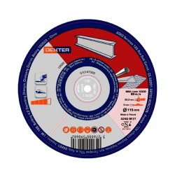 Disque métal acier acier 115x6x222