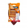 Abrasif multifonction 98x140 grain 80 Lot de 5 DX