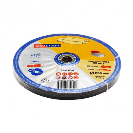 Disque meuleuse pierre 230x16x222Lot de 5