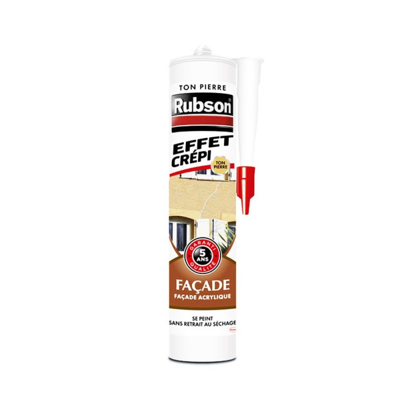 Mastic façade 280ml crépi ton pierre