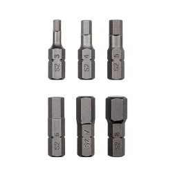 Embout assortis 25mmx6