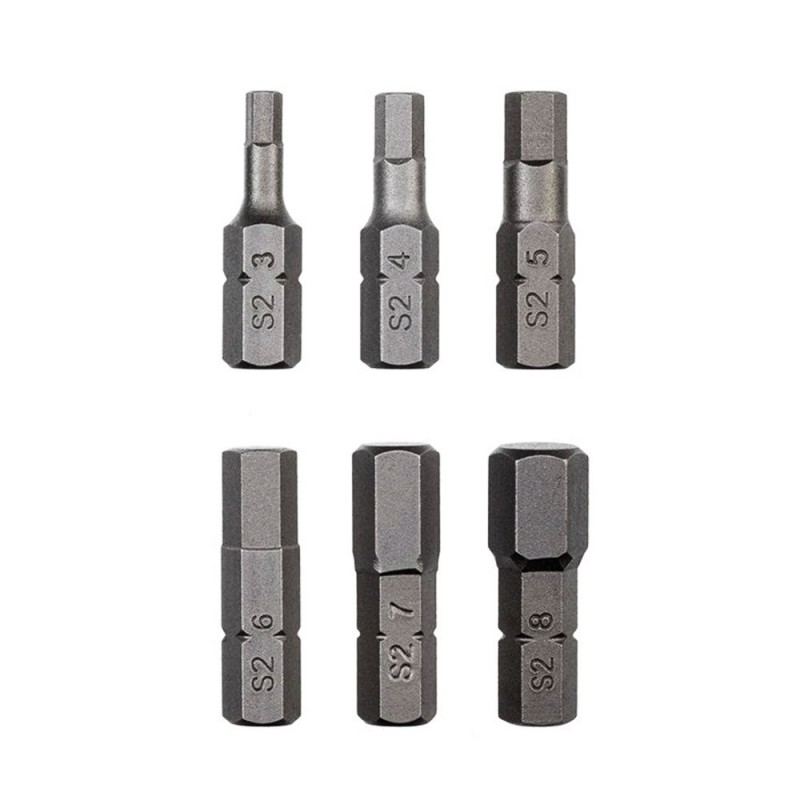 Embout assortis 25mmx6