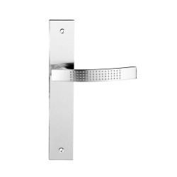 P50 Béquille sur rosace Lee nickel satine Lot de 2 pièces