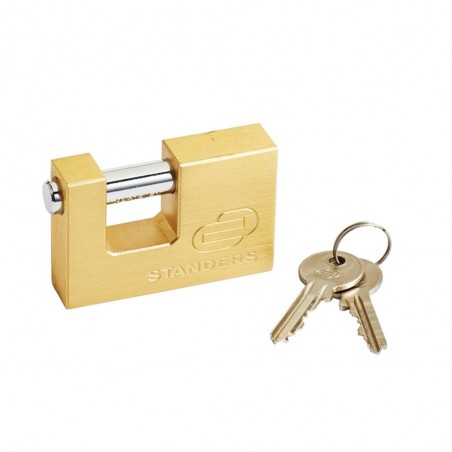 Cadenas 75mm laiton + 2 cles