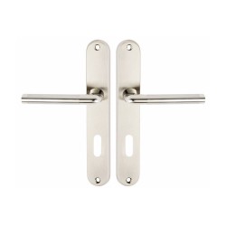 Poignee de porte sophie zinc nickelé 195 l