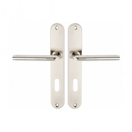 Poignee de porte sophie zinc nickelé 195 l