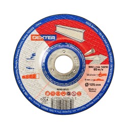 Disque métal acier acier 125x6x222