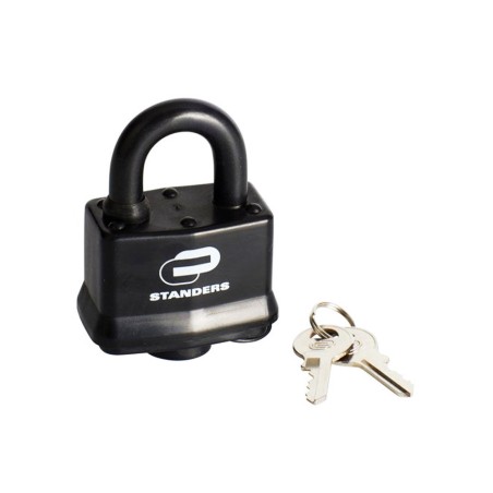 Cadenas 54mm fer act + 2 cles