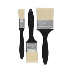 Pinceau plat lot 3 20/40/60mm 1er prix -  - meilleure qualité