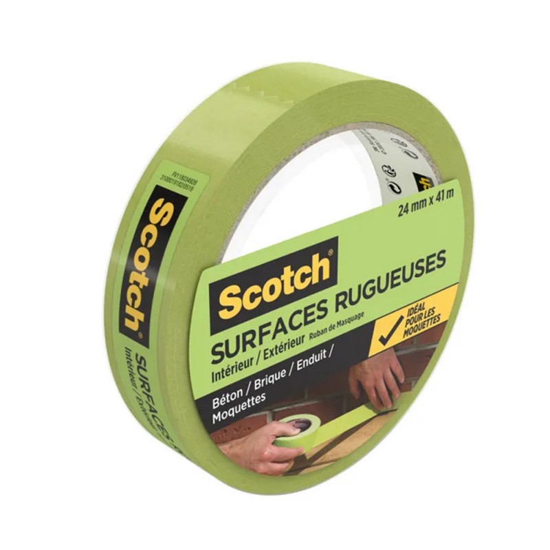 Ruban de masquage multi-surfaces  41Mx24mm -  - meilleure qualité