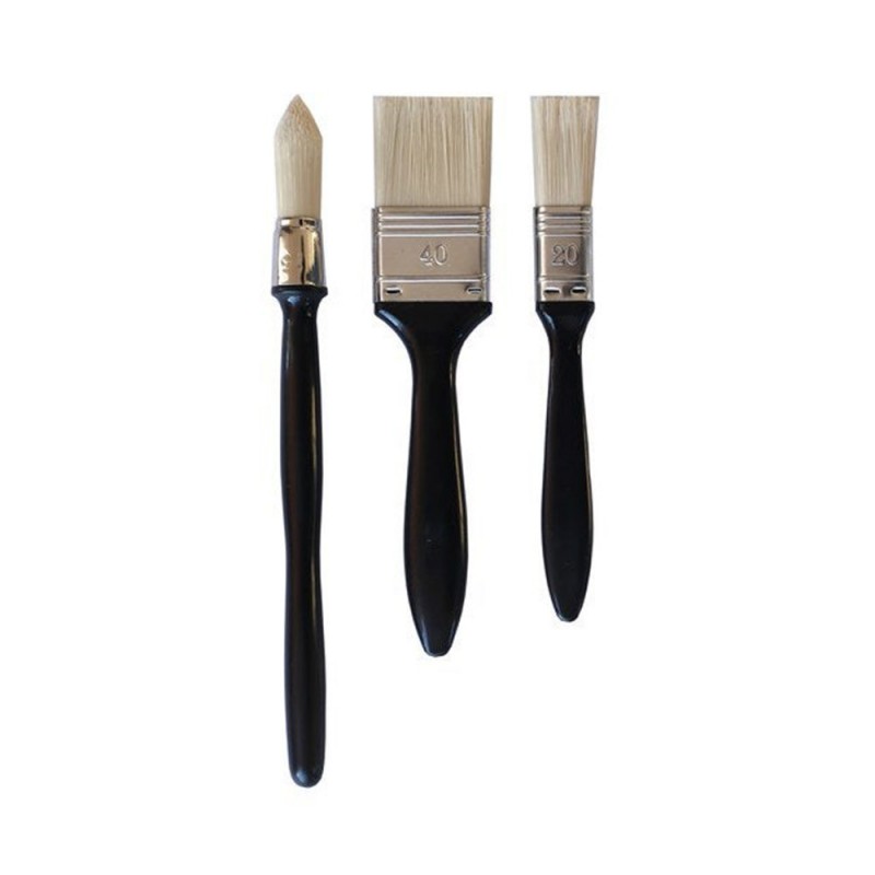 Lot de 3 Pinceau et brosse 1er prix -  - meilleure qualité