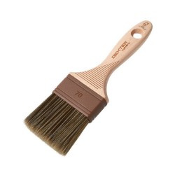 Pinceau et brosse plat bois 70mm  pro -  - meilleure qualité