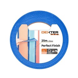 Adhésif masquage parfait 25mmx25m bleu -  - meilleure qualité