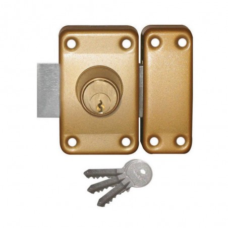 Verrou Double Cylindre 40 Mm Standers City 5G