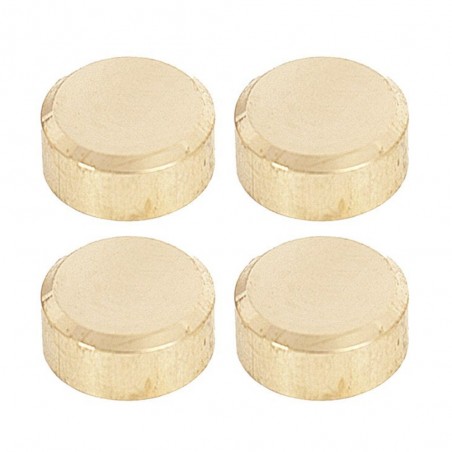 Fixation miroir salle de bain dore ronde