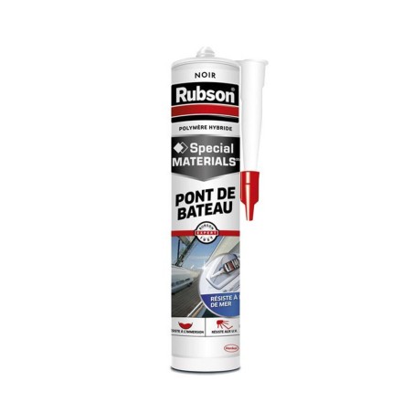 Mastic pont bateau noir 280ml