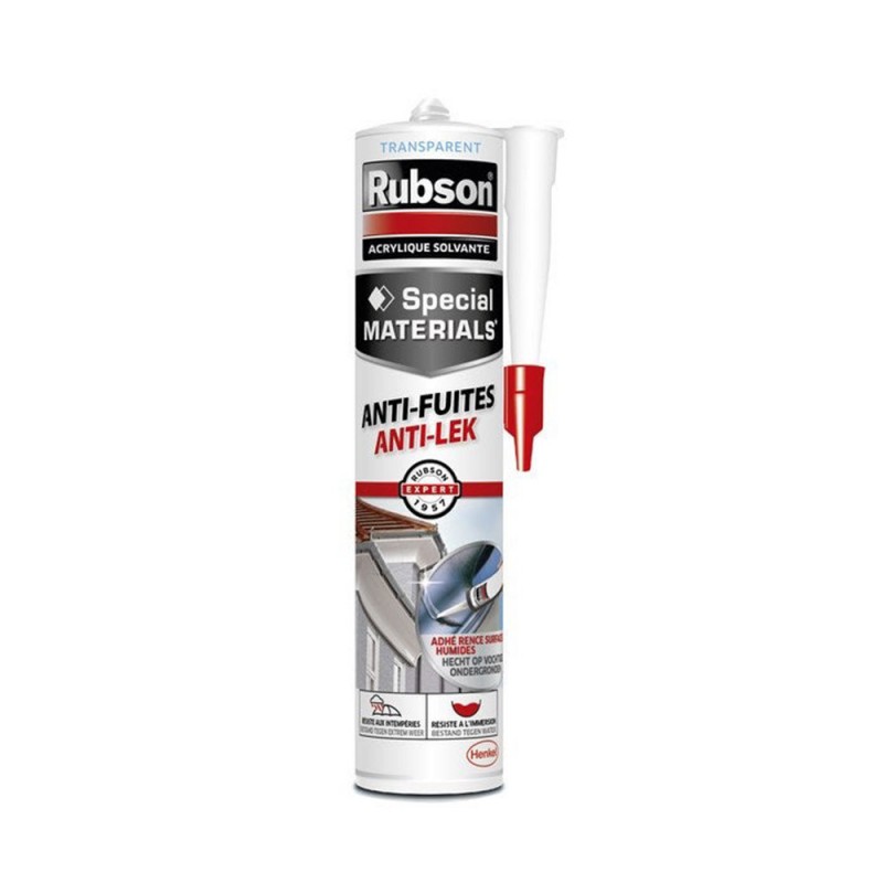 Mastic spécial anti fuite transparent cartouche 280ml -  - meilleure qualité