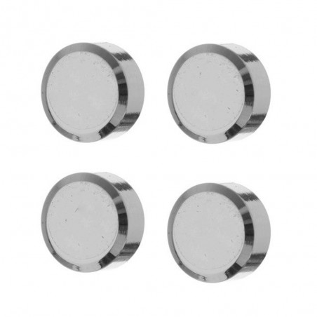 Fixation miroir salle de bain aluminium ronde -  - meilleure qualité