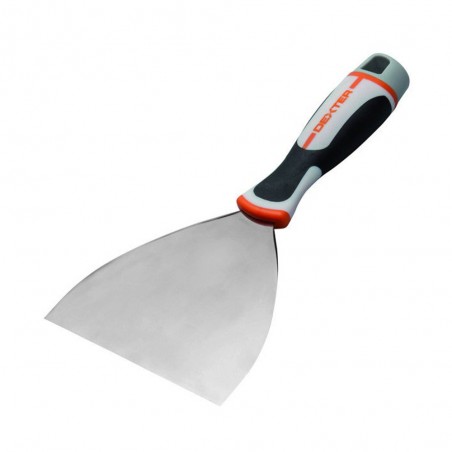 Couteau plaquiste12.5 cm + embout ph2 dans manche bimatière