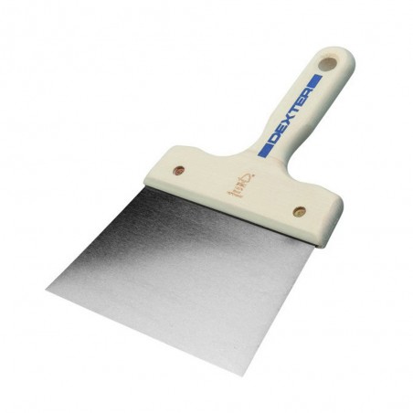 Couteau à  enduire  acier 16cm manche bois -  - meilleure qualité