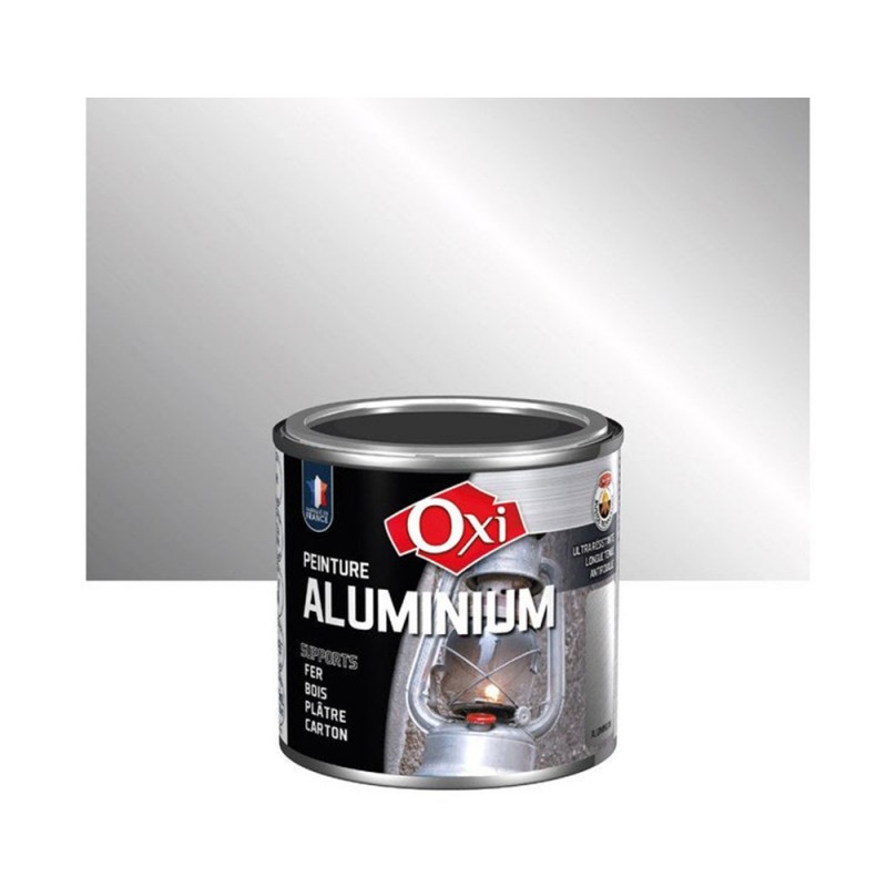 Peinture fer effet aluminum oxytol 125ml -  - meilleure qualité
