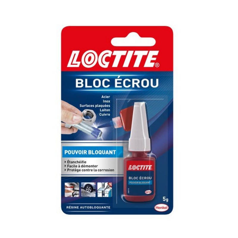 Colle multi-usage bloc écrou 5ml loctite -  - meilleure qualité