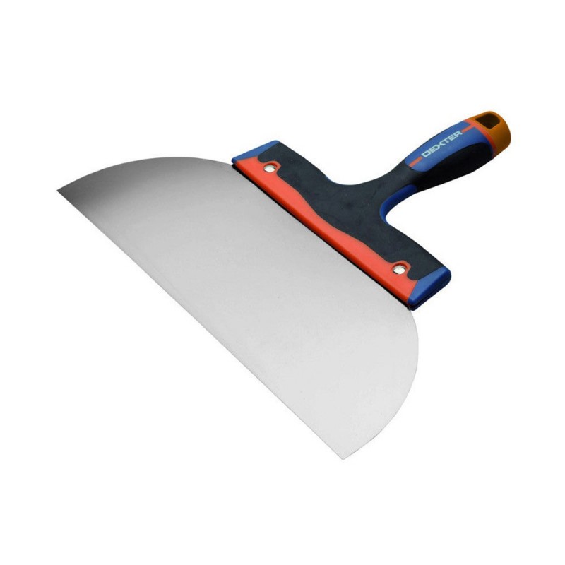 Couteau à  enduire  inox 30cm manche bimatière -  - meilleure qualité