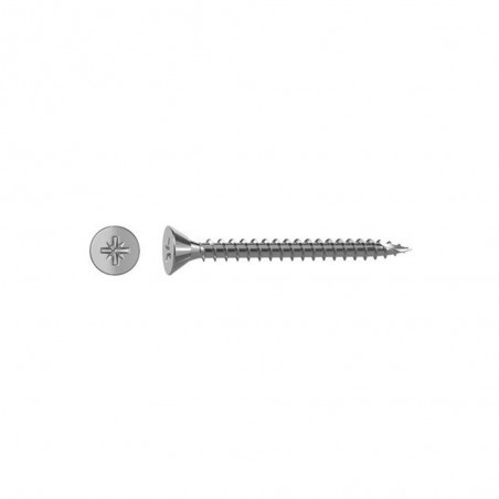 Lot de 120 Vis Acier Tête Fraisée Standers Diam.5 Mm X L.40 Mm