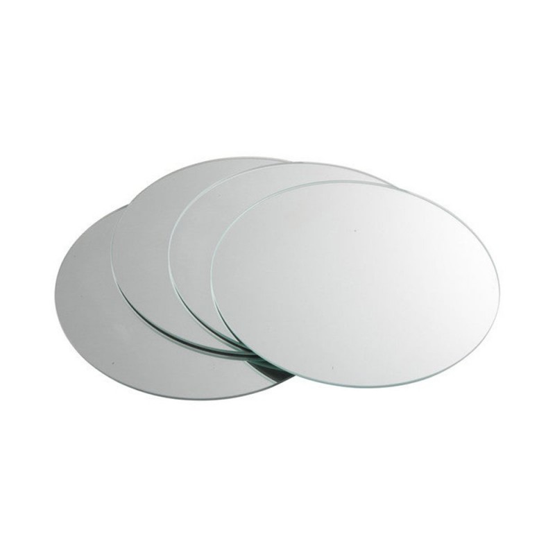 Miroir de salle de bain 20x13 ovale bords polis x4 -  - meilleure qualité