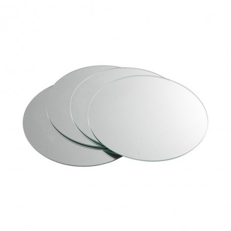 Miroir de salle de bain 20x13 ovale bords polis x4 -  - meilleure qualité