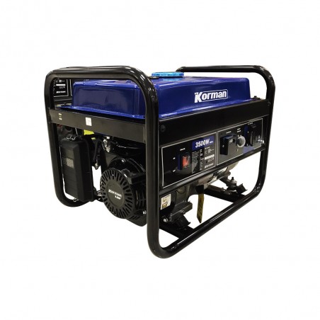 Groupe électrogène essence 3500W sonorisé KORMAN