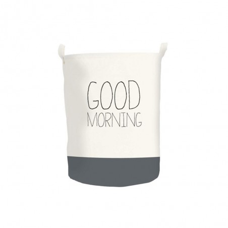 Panier à linge pliable pop up morning gris paris 60l d40xh50 cm