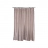 Rideau de douche happy 180x200cm textile brun taupe -  - meilleure qualité