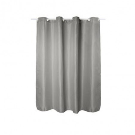 Rideau douche textile 180x200 easyclip maya granit sensea -  - meilleure qualité