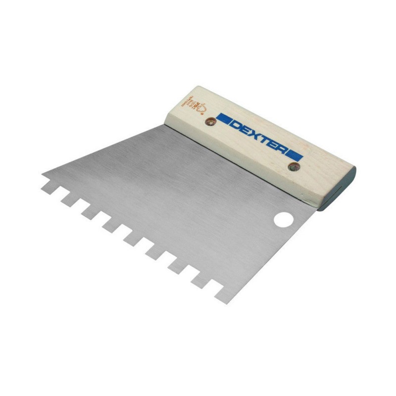 Couteau colle parquet-carrelage18cm lame acier manche bois