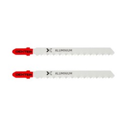 Lame scie sauteuse métal 3-15mm coupe droite lot 2