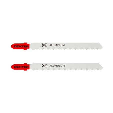 Lame scie sauteuse métal 3-15mm coupe droite lot 2