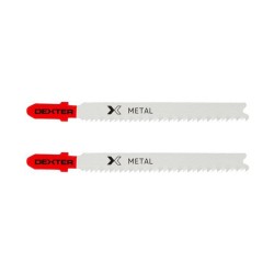 Lame de scie sauteuse métal 2.5-6mm coupe droite lot 2