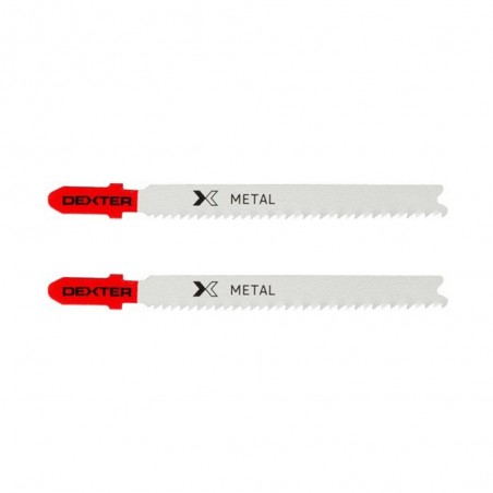 Lame de scie sauteuse métal 2.5-6mm coupe droite lot 2