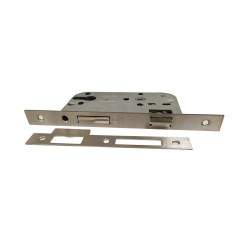 Serrure à larder axe 50mm têtière Inox BC