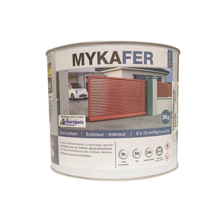 Antirouille mika fer noir 3 kg