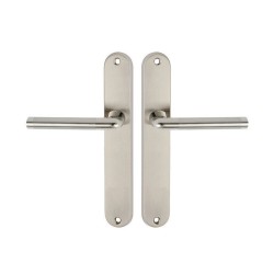 P50 Poignée de porte Sophie zinc nickelé 195 bec de canne