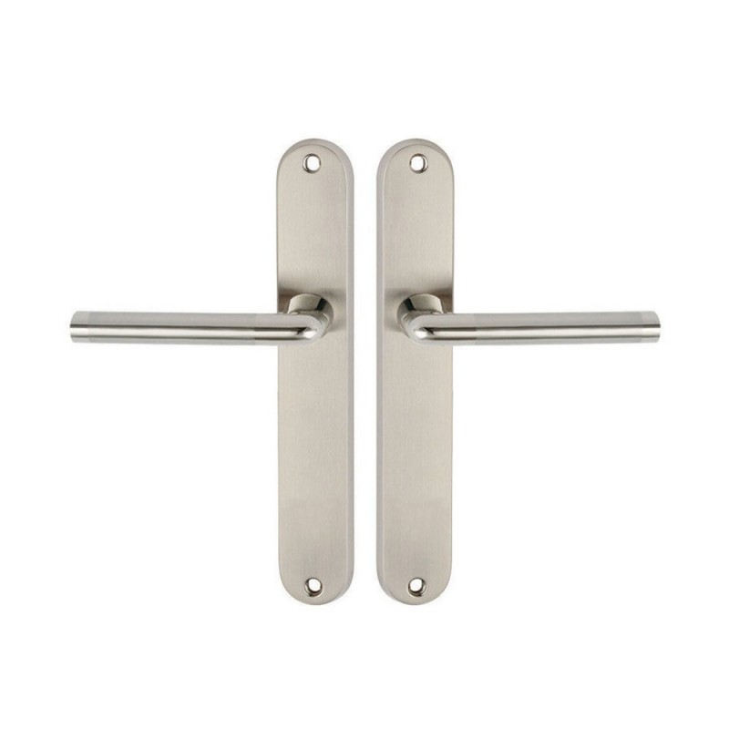 P50 Poignée de porte Sophie zinc nickelé 195 bec de canne